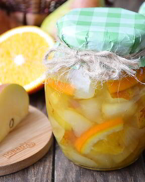 Варенье из груш с апельсином