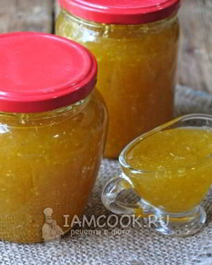 Варенье из кабачков с курагой