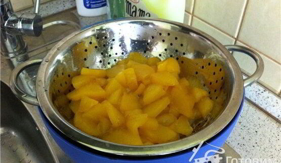 варенье из персиков с орешками и медом