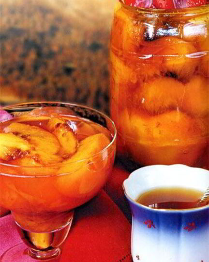 Рецепт варенья из персиков