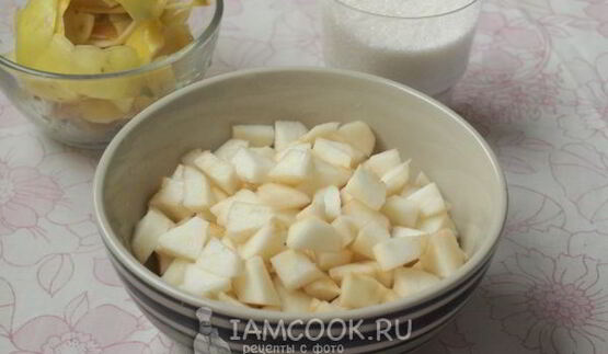 варенье из терна и яблок