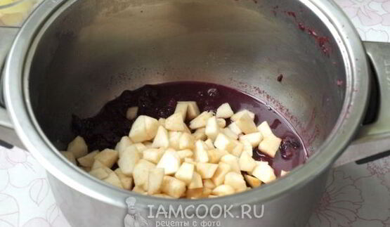 варенье из терна и яблок