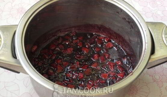 варенье из терна и яблок