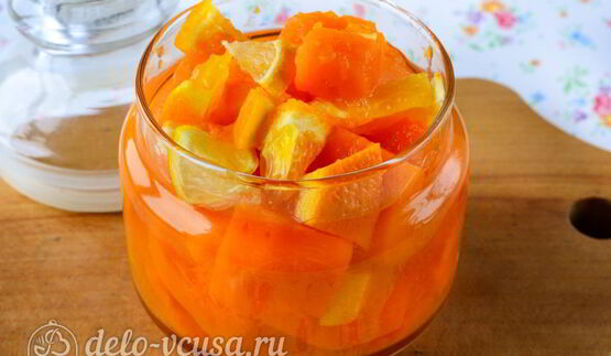 варенье из тыквы с апельсином и лимоном