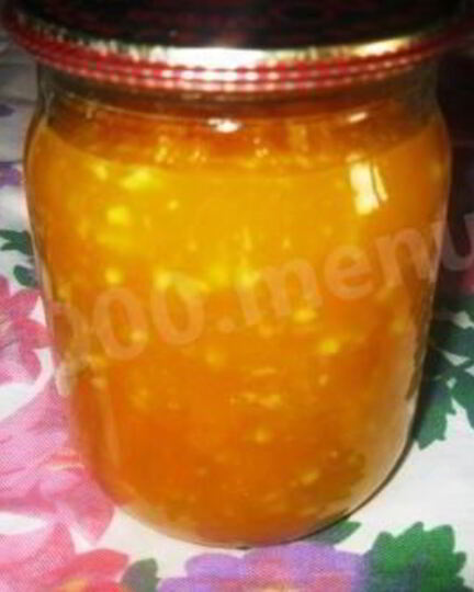 Рецепт варенья из тыквы с апельсином