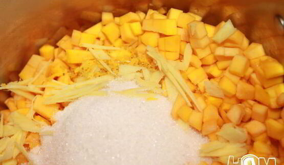 варенье из тыквы с мандаринами