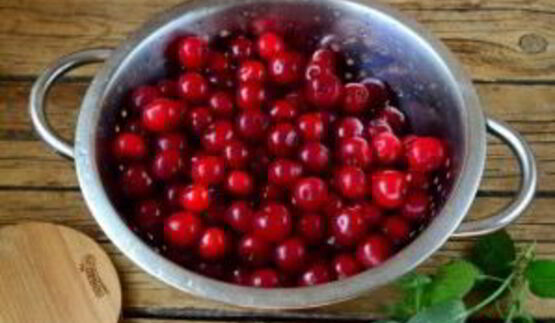 вишневое варенье с мятой