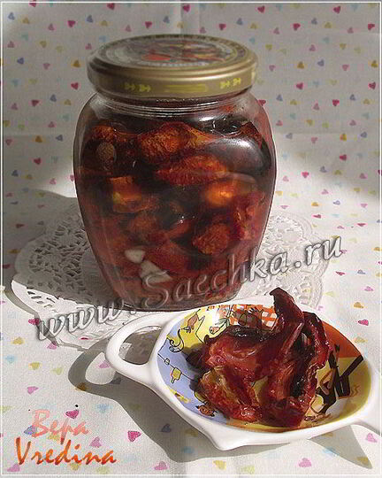 Рецепт вяленых помидоров в аэрогриле