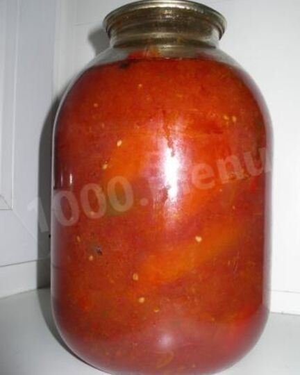 Рецепт заготовки для фаршированных перцев на зиму