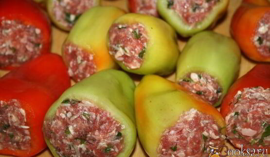 замороженный фаршированный болгарский перец на зиму