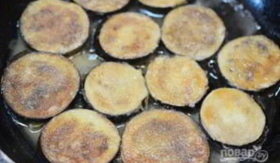 башенки из баклажан с орехами