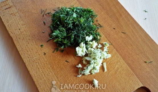 брускетта с кабачками-гриль