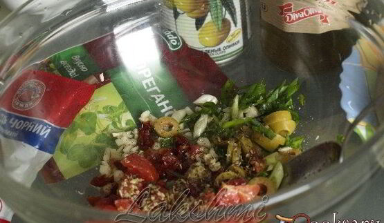 картофельная брускетта по-средиземноморски