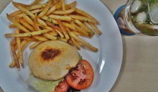 американский бургер