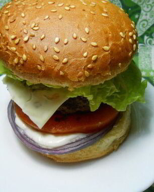 Большой чизгамбургер