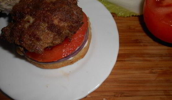 большой чизгамбургер