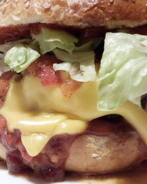 Бургер барбекю