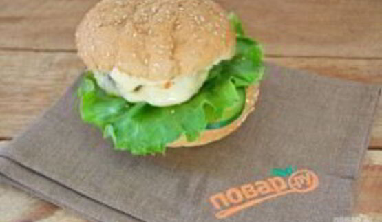 бургер овощные прятки