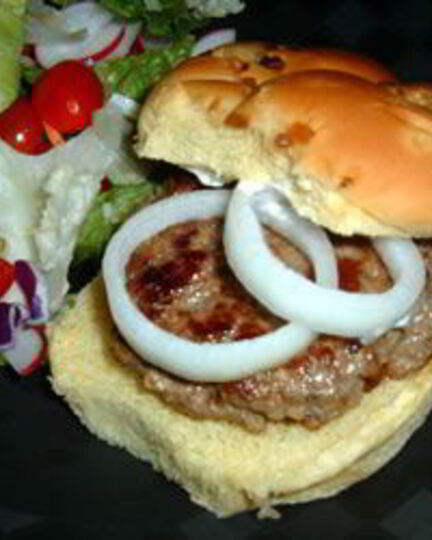 Рецепт гамбургеров из бараньего фарша с фенхелем