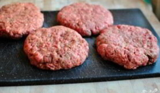 котлеты для бургеров на сковороде
