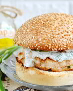 Куриный бургер Тандури