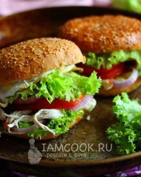 Омлет-бургер