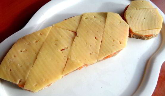 бутерброд галстук