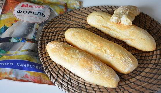 бутерброд с рыбой