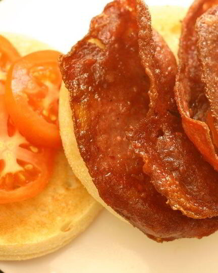 Рецепт бутерброда с жареной колбасой