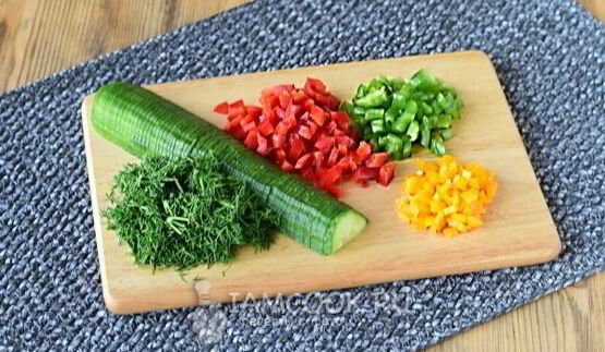 бутербродный торт праздничный