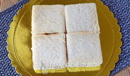 бутербродный торт праздничный