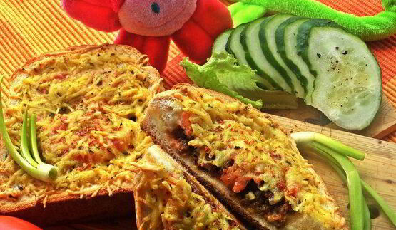 бутерброды с фаршем