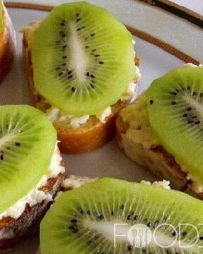 Бутерброды с киви