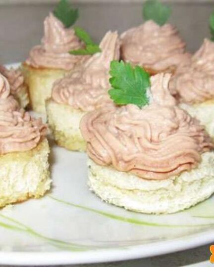 Рецепт бутербродов с паштетом