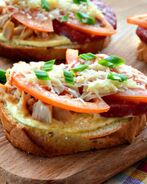 Горячие бутерброды с кальмарами