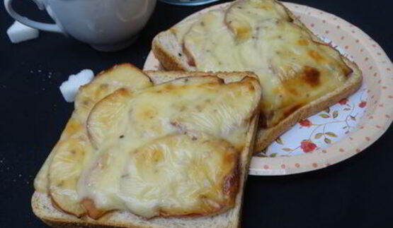 горячий бутерброд яблочное утро