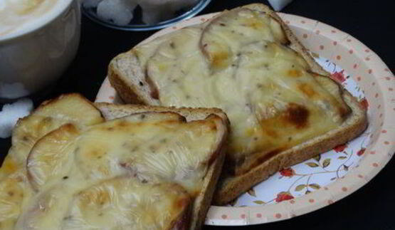 горячий бутерброд яблочное утро