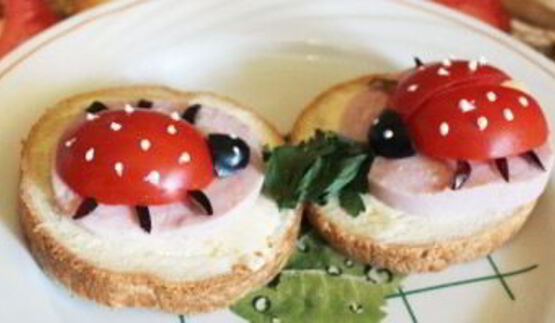 маленькие бутерброды для детей