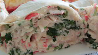 Закуски из лаваша