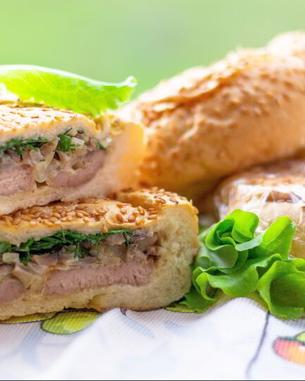 Рецепт походного бутерброда