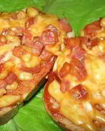 Простой горячий бутерброд с сыром