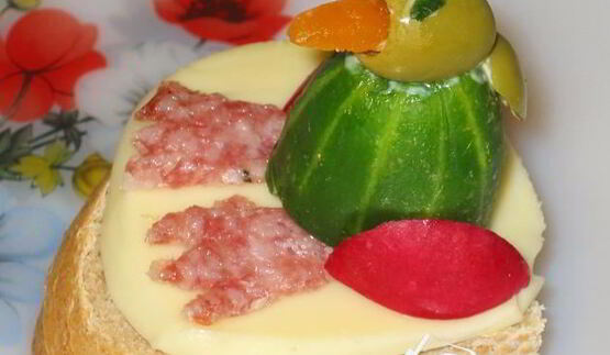 птичьи бутерброды