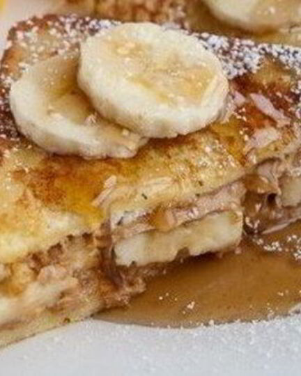 Рецепт шоколадного бутерброда с бананом