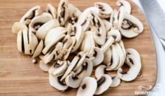 запеченные бутерброды с грибами