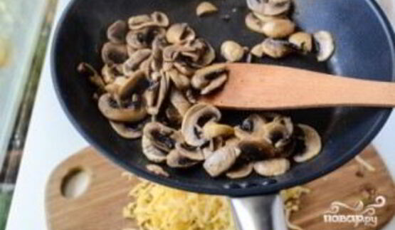 запеченные бутерброды с грибами