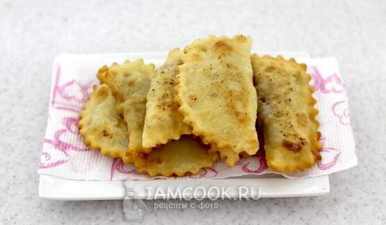 чебуреки из заварного теста