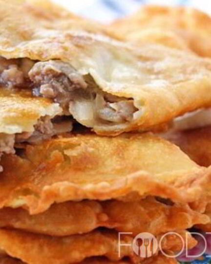 Рецепт чебуреков на кефире