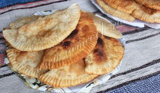 чебуреки на пиве с мясом