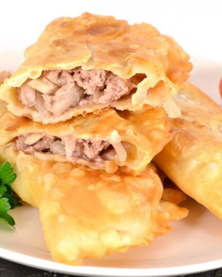 Рецепт чебуреков с индюшиным фаршем