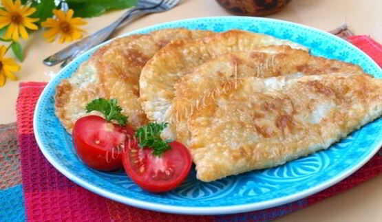чебуреки с картошкой